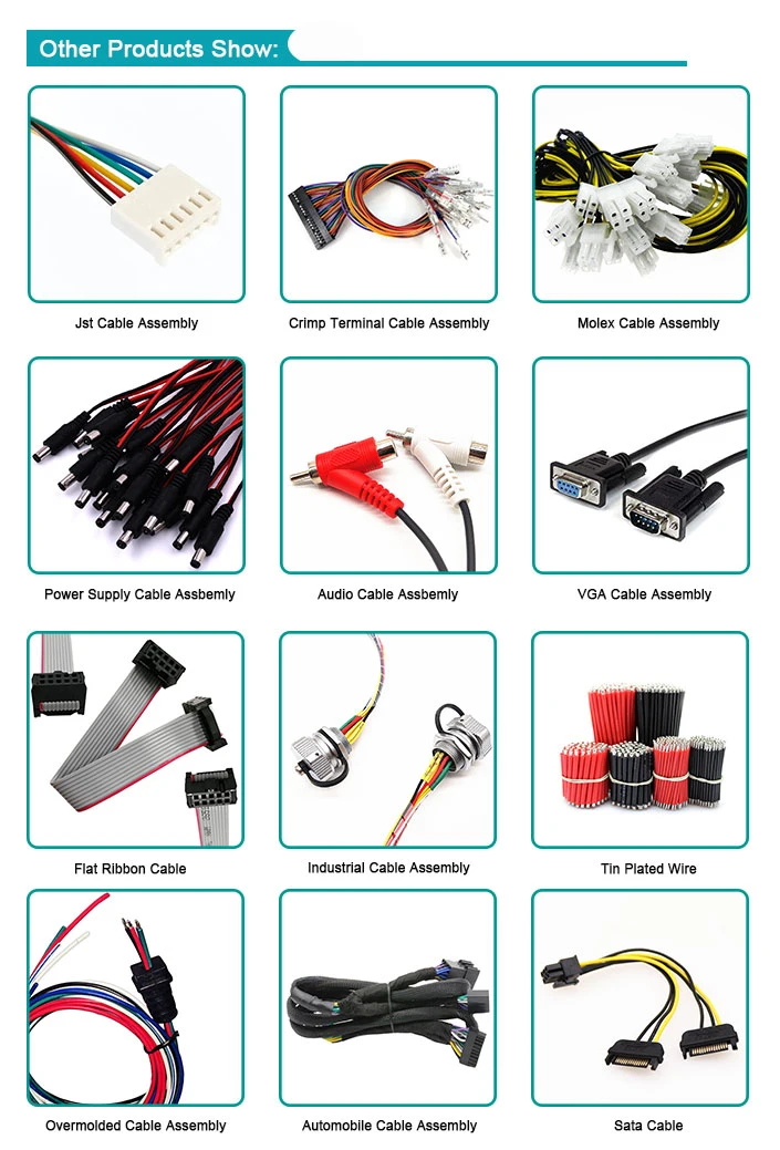 Jst Xhd 2.5mm Pitch 2pin PA66 Wire to Board Terminal Crimp Connector