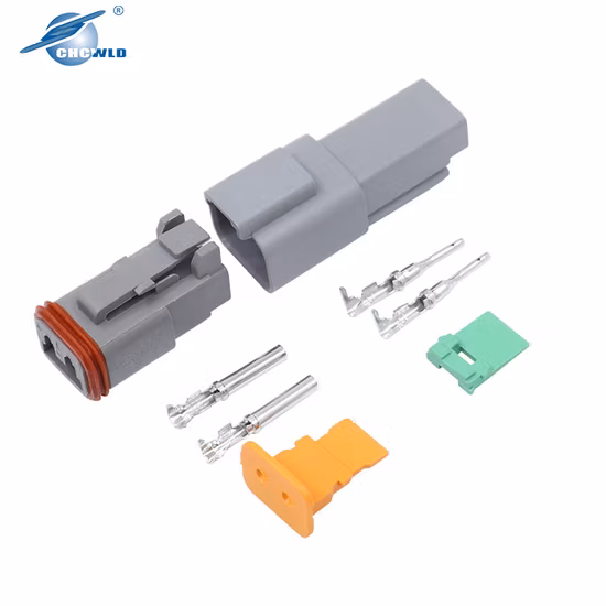 Connettore per auto tedesco Dt Dt04 Dt06 di alta qualità 2 3 4 6 8 12 pin maschio e femmina cablaggio impermeabile connettore elettrico per auto cavo connettore automobilistico